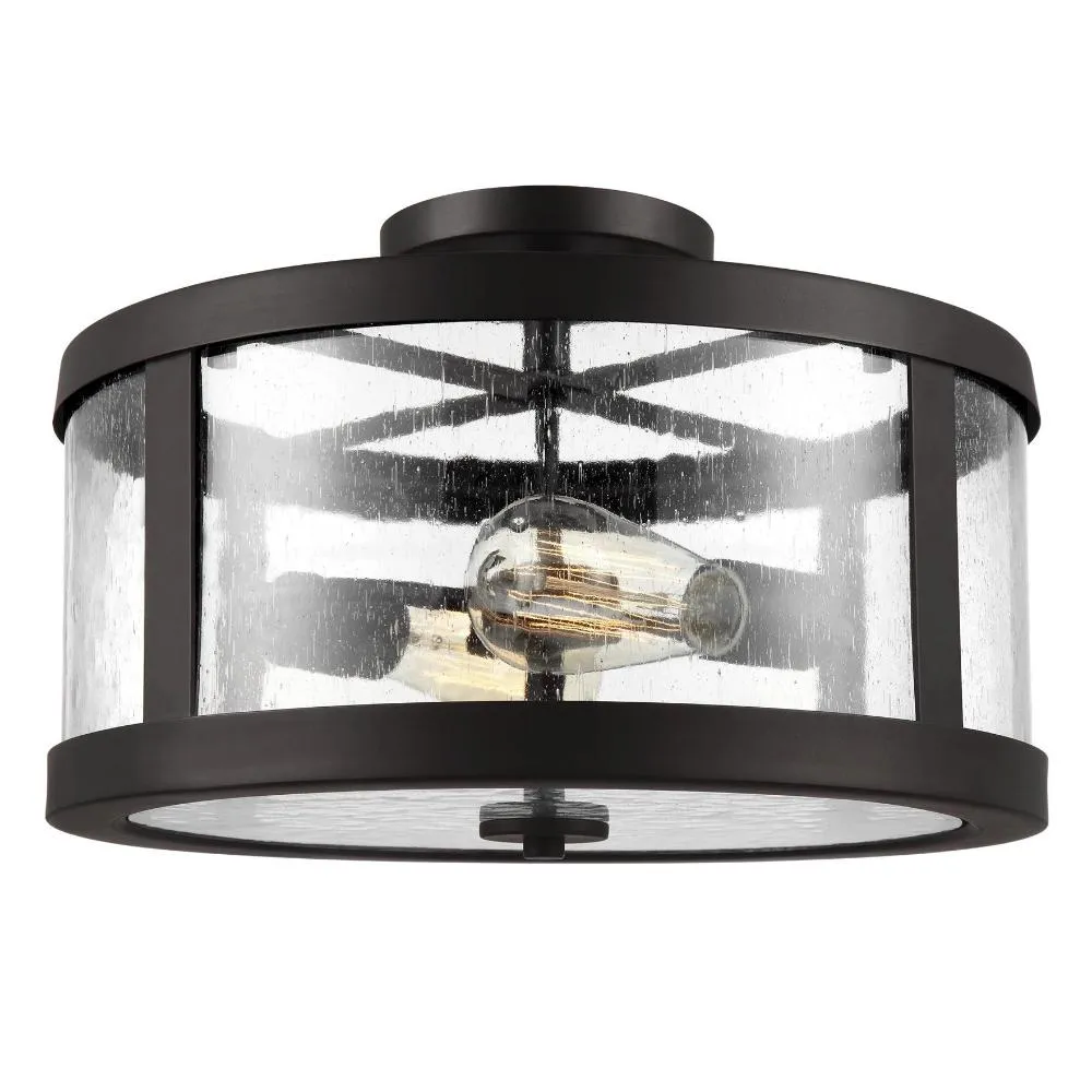 Vankovich 2-Light Semi-Flush Mount