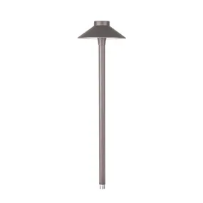 WAC Lighting 6041-30BK Black Tiki Path Light, 3000K