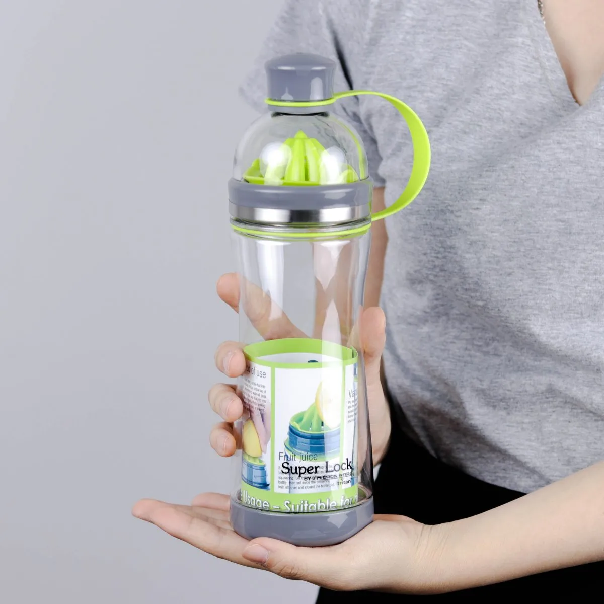 Water Bottle with Squeezer