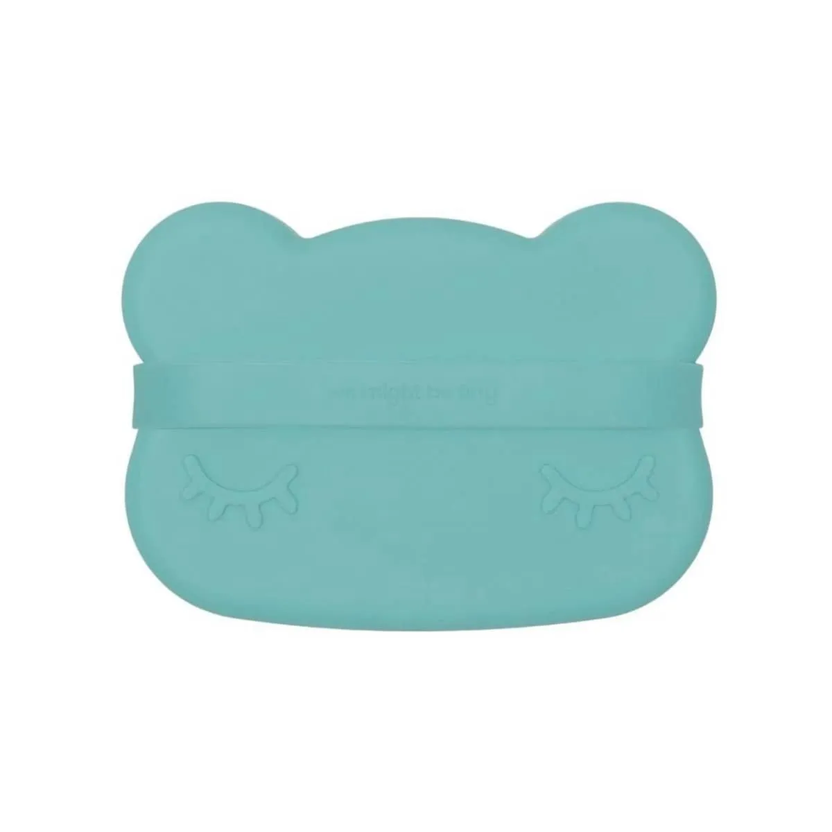 We Might Be Tiny Snackie Silicone Bowl   Plate - Bear