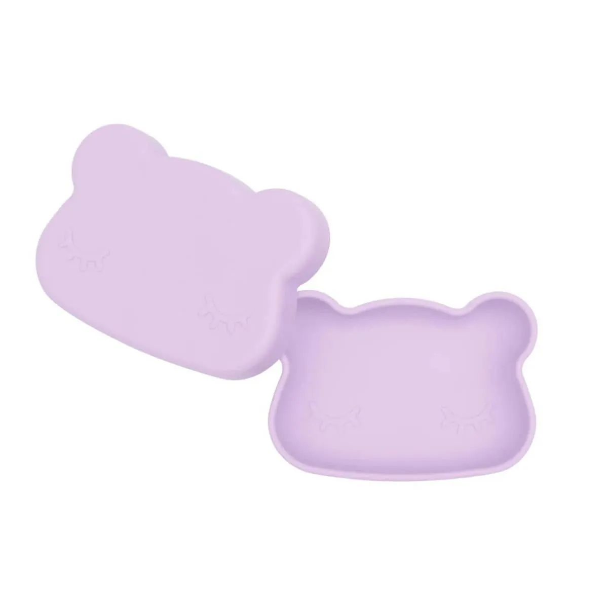 We Might Be Tiny Snackie Silicone Bowl   Plate - Bear