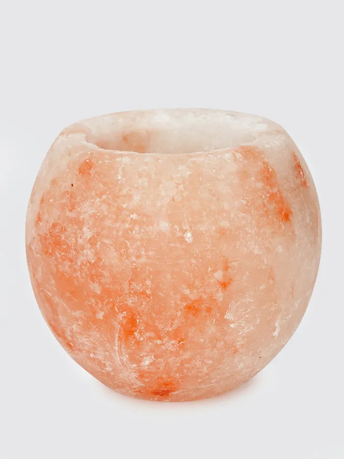 Yoga Studio Himalayan Salt Candle Tea Light Holder - Sphere