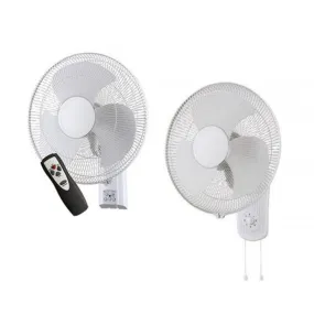 Zephyr II 16" (400mm) Wall Mounted Cooling Fan in Pull Cord or Remote Control Ventair - ZEP40PC, ZEP40R