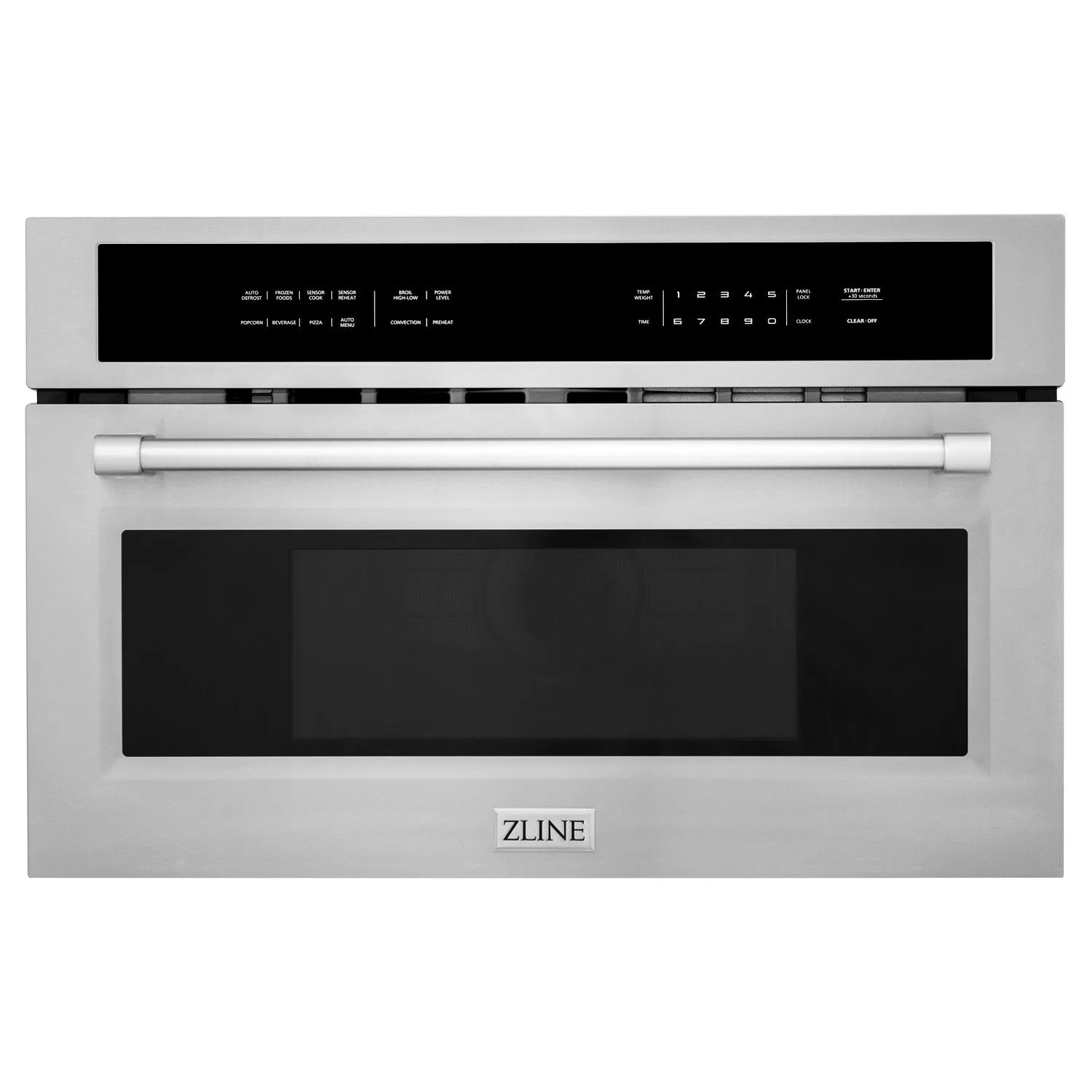 ZLINE Stainless Steel 30" Built-in Convection Microwave Oven and 30" Single Wall Oven with Self Clean (2KP-MW30-AWS30)