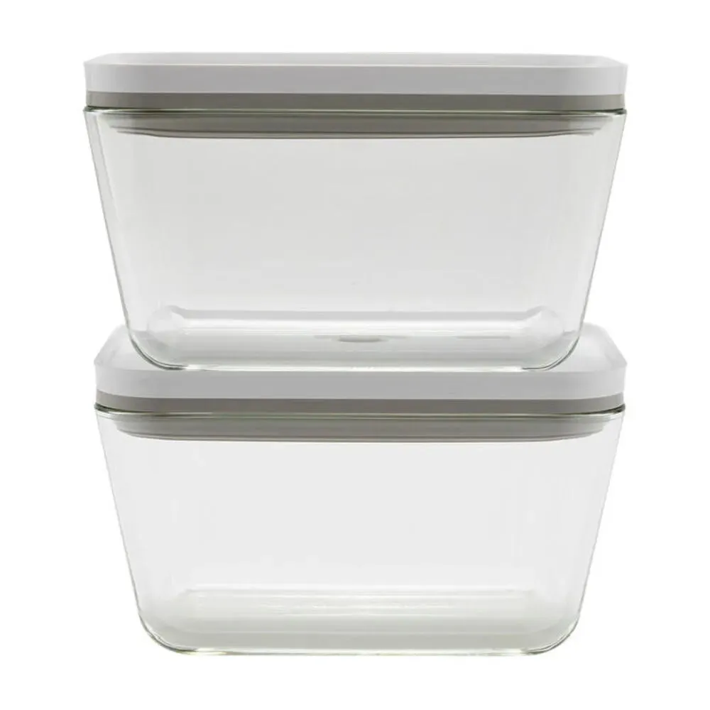 Zwilling 1018998 Fresh & Save Vacuum Storage Box, Large, 2 Pack